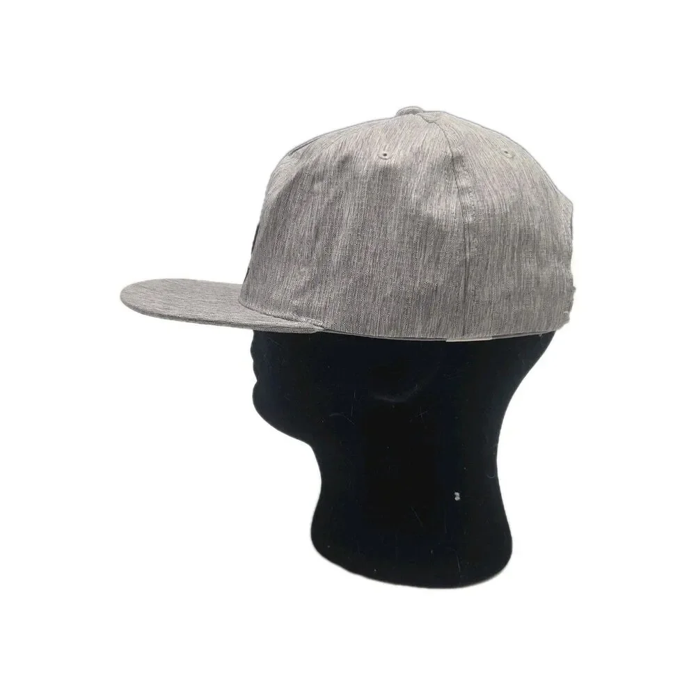 Jagermeister Embroidered Deer Logo Hat Snapback Baseball Cap Gray Black One Size